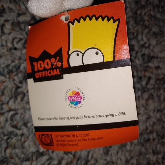 Krusty the Clown Simpsons Plush - Picture 4 of 4